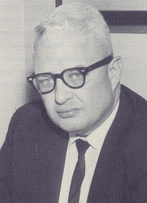 Black and white photo of Dr. John A. Heide.