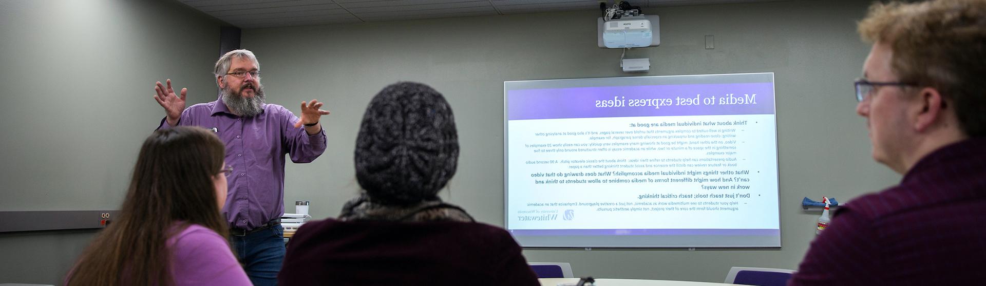 instructors engaged during a workshop