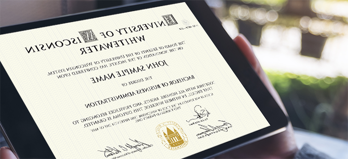 CeDiploma On Tablet